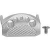 Drawup Piastra di pressatura frizione per mulinelli ABU Baitcast B3 P3 P4 P5 X4 interruttore di linea in uscita con fili antiscivolo (argento)