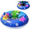Generico Tubo Da Neve Slittino Portatile - In PVC Resistente Al Freddo Ciambelle Da