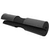 Baxnore Manopole per bilanciere per sollevamento pesi Manopole per manubri Protezione antiscivolo Design ergonomico per protezione collo e spalle Materiale NBR Nero 45x10x35 cm 223