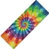 WDdZzyy Tie Dye Vintage Colorful Rainbow Swirl stampato stuoie yoga spessore 1 mm per esterno antiscivolo, con borsa per il trasporto tapete para ejercicio 180,3 x 66 cm