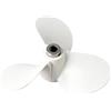 ZYJOZMD Elica in Alluminio 676-45943-62-EL 61 01 per Motore fuoribordo Yamaha 40HP 3 x 11 1/2 12 676-45943 676-45943-00 67645943