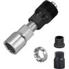 JRSHIRLEYLTD Estrattore a manovella per bicicletta con chiave da 16 mm, universale, set di estrattore per manovella standard, braccio quadrato, con 1 strumento di riparazione per bicicletta a 8 fori