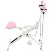 ravixia Attrezzo per squat, vogatore 2 in 1, efficace allenamento per addominali, gambe, glutei, per casa