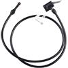 FortunateSweet Tubo di prolunga per pompa per bicicletta, 125 cm, materiale TPU, per compressore d'aria, connettore per pneumatici da bicicletta