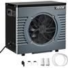VEVOR Pompa di Calore per Piscina Fuori Terra Riscaldatore Elettrico per Piscina Max. 18 m³ Cop Max. 5,29, Pompa di Calore Temperatura di Riscaldamento tra 15-40 ℃ Potenza Nominale 4920 W