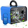 LIFEJXWEN Generatore di ozono 60000mg/h, purificatore d'aria ozono con 5 timer per 300㎡ di odore, ozono industriale portatile purificatore d'aria per auto, garage, appartamento, hotel, bagno
