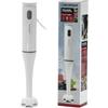 Dictrolux Frullatore a Immersione 200W, Bianco, Pulsante On/Off, Lama in Acciaio Inox, con Base di Supporto