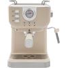Loobiiny Macchina per espresso, Macchina per espresso con frusta per latte, Macchina per il caffè in acciaio inox