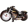 Pilipane Sveglia da motocicletta in stile vintage, movimento al quarzo in plastica, orologio da scrivania a batteria per la decorazione di casa e ufficio, 230x130x60 mm
