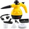 Generico Pulitore a Vapore Portatile con 9 Accessori Inclusi, Pulitore a Vapore ad Alta Pressione per Casa, Cucina, Bagno, Vetri, Fughe, Divani e Tessuti, Pulizia Profonda Senza Detergenti
