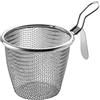 F Fityle colini per alimenti, Schiumarole, Colino per noodle Pasta Bollire Cestello Setaccio Utensile da cucina Colino a rete per la casa