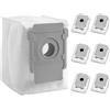 getalong (6 pz) sacchetti di polvere sottovuoto compatibile con iRobot Roomba I3 I6 i7+ I8 J7+ robot aspirapolvere, sacchetto pulito per lo smaltimento dello sporco