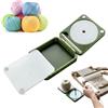 Generic Porta Fili Portatile 2026 Dispenser Girevole Pieghevole per Uncinetto e Maglieria, Organizer Viaggio per Filati, Regalo per Creativi