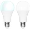 Bonlux 12W Lampadina E27 con Sensore Crepuscolare con 1000LM, LED Illuminazione a 180 Gradi per, Corridoio, Veranda, Patio (Bianca Fredda 6000K, 2-Unità)
