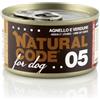 Natural Code 05 Agnello e verdure 90g umido cane 24 x 90g