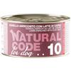 Natural Code 10 Agnello con latte di capra 90g umido cane 90g
