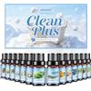 Aeshory Pulito Oli Essenziali Per Diffusori 14 x 5ML | Set Di Oli Essenziali Naturali Puri Per Aromaterapia, Candele Fai Da Te, Umidificatore, Profumi