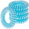 Specora -Select - Elastici per capelli a spirale turchese metallizzato Slim - 4 cm - Confezione da 5 pezzi - TPU ottimizzato - Forza di serraggio migliorata - Delicato i capelli - Senza tirare