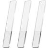 HUPOO Nano Lima per unghie in vetro Nano Crystal Mini Lima per unghie Aggiornamento Buffer per unghie Striscia di lucidatura professionale di cristallo Nail Manicure Strumento 3 Pz/set