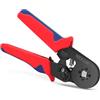 TNOMSNO Pinza Crimpatrice Capicorda, pinza crimpatrice, Pinza per Crimpare Le Punte Filo Elettrico Morbido, Terminale Isolato Capicorda Terminali, Crimpatrice per AWG23-7/0,25-10mm²