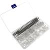 DollaTek Kit connettore JST JST-XHP da 2,54 mm con connettore femmina femmina da 2,54 mm, alloggiamento connettore JST-PH 2/3/4/5 pin - 560 pezzi