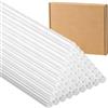 TOTDUKE Colla a Caldo, Colla Stick per Pistola a Caldo, Trasparente Bastoncini di Collas per DIY Fai da Te Riparazioni Casa Scuola Ufficio (11mm x 200mm)