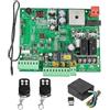 TUdcgjSXF Circuito apricancello scorrevole, pannello di controllo 12V 24V for sistemi automatici cancelli a doppio braccio(Rc Only)