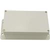 tooloflife Scatola di derivazione impermeabile, custodia ABS per progetti elettrici, valigia per strumenti DIY per progetti elettronici, alimentatori (158 * 90 * 64mm Grigio)