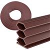 Hengrongshen Nastro Sigillante Autoadesivo Marrone 12 x 10 mm, 6 m - Guarnizione in Gomma per Porte e Finestre - Guarnizione Autoadesiva per Porta Finestra - Striscia Impermeabile e Fonoisolante