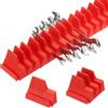 PATIKIL 23 Pezzi magnetica Per Cassetta Attrezzi, Modulare magnetica Portautensili Universale Per 23 Utensili Cassetto Cassettone Chiavi A Rullo Offset, Rosso