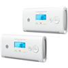 X-Sense Rilevatore di Monossido di Carbonio Certificato EN 50291, Alarme CO Portatile da Viaggio con Batteria Sostituibile e Memoria Picco, per Camper, Caravan, Barca e Casa, XC0N-SR, 2 Pezzi