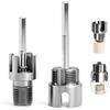 Saipor Set di 2 filettatori per tubi in PVC/PPR | Maschio da 1/2 e 3/4 (DN15/DN20) con prolunga, strumento per filettatura interna ed esterna integrata