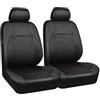 spshi Coprisedili Auto per VW Caddy Cargo 1980-2022 2023 2024 2025 14 2K, Copri Sedili Auto -Coprisedile Auto, Pelle Confortevole Coprisedile Copri Traspirante Antiscivolo Anteriori