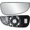 KINGVANS Vetro di ricambio per specchietto retrovisore esterno riscaldato con piastra posteriore - grande per Fiat Ducato Citroën Jumper Peugeot Boxer 2006-2025 e Opel Movano 2022-2025 (piccolo lato destro (RH