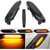 Car Passion Indicatore di direzione Freccia Specchietto laterale LED Compatibile con Mini Cooper Countryman R60 2010-2016 Paceman R61 2012-2016 Luce Dinamico Progressivo Fumè Nero (Mini Cooper)