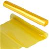 Kacepar Pellicola oscurante per fari dell'auto, KACEPAR Camaleonte Vinyl Wrap Pellicola protettiva per faro posteriore Fendinebbia, adesivo decalcomania che cambia colore, giallo - 30 cm x 60 cm