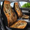 Generic Set di 2 Copri Sedili per Auto Elastico Seat Cover Protezioni per Macchina Antiscivolo Coprisedili per Sedili Anteriori Universale Tigre, Un'Ottima Idea Regalo per Ogni Amante delle Tigri
