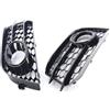 Generic Paraurti Fendinebbia Griglia Compatibile Con A1 8X 2010 2011 2012 2013 2014 8X0807682A Auto Paraurti Anteriore Fendinebbia Griglia Di Luce Griglia Di Copertura Accessori