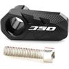 wweiwei Protezione ABS Per Hon@&da Forza 350 NSS Nss350 FORZA350 X-ADV ADV350 Accessori Per Moto Ruota Anteriore ABS Coperchio Di Protezione Del Sensore(1Black)