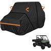 generico copertura scooter Compatibile con can-am Defender DPS HD10 2026-3 SEAT, telo copriauto 210D per quattro stagioni, protezione solare, antipioggia, antineve e antivento