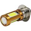 Nicfaky H6M PX15D P15D LED per Lampadina Hi-Lo Beam per Scooter Lampada per Ciclomotore Lampada Bianca 1500Lm 12-30V