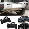 BraveKing Gancio Traino per Paraurti Posteriore per Land Rover Defender 90 110 130 (2020-2025), Gancio di Traino in Lega di Alluminio - Anello di Traino & Accessori, 2 Pezzi(Black)