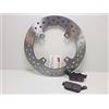 AER MOTO SPARE PARTS 40088 DISCO FRENO POSTERIORE PASTIGLIE COMPATIBILE CON HONDA XADV X-ADV 750 2017 2018 2019