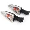 Fuicotto Frecce Luci Moto 1 Paio Lampade Indicatori Direzione Anteriori/posteriori Motocicletta Compatibili Con Triumph Per Daytona 675 675R 2009-2016 Street Triple 2007-2013(WHITE)