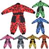 Zorax Tuta da Motocross per Bambini - Interno Morbido/Esterno Resistente CUB CAMO - Abbigliamento da Corsa per Motocicletta e Kart ATV