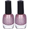 ASTRA Make-UP Lasting Gel Effect - Smalto Unghie Effetto Plumping e Tonalità 58 2x12 ml