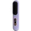 Generico Spazzola Stirante per Capelli,Styler Ceramico Ricaricabile A 3 Temperature,Spazzola Piastra Senza | Per Styling Capelli Lunghi Corti Spessi Sottili Donne Ragazze Casa Viaggio Festa Appuntamento