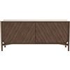 Hartô - Buffet Marius - Legno naturale - Massello di quercia colorato - Designer Pierre-François Dubois