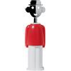 Alessi - Cavatappi Mendini - Rosso - Zamak cromato - Designer Alessandro Mendini