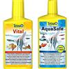 Tetra Vital Vitamine E Minerali, 250 Ml & Aquasafe, Rende L'Acqua del Rubinetto Sicura, Neutralizza Le Sostanze Dannose per I Pesci - 500 Ml